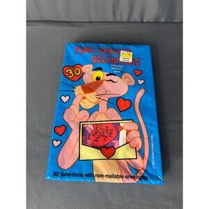 Vintage Pink Panther Valentines Cards NIP 1987